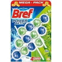Bref WC Blok Power aktiv 3x50g Pine
