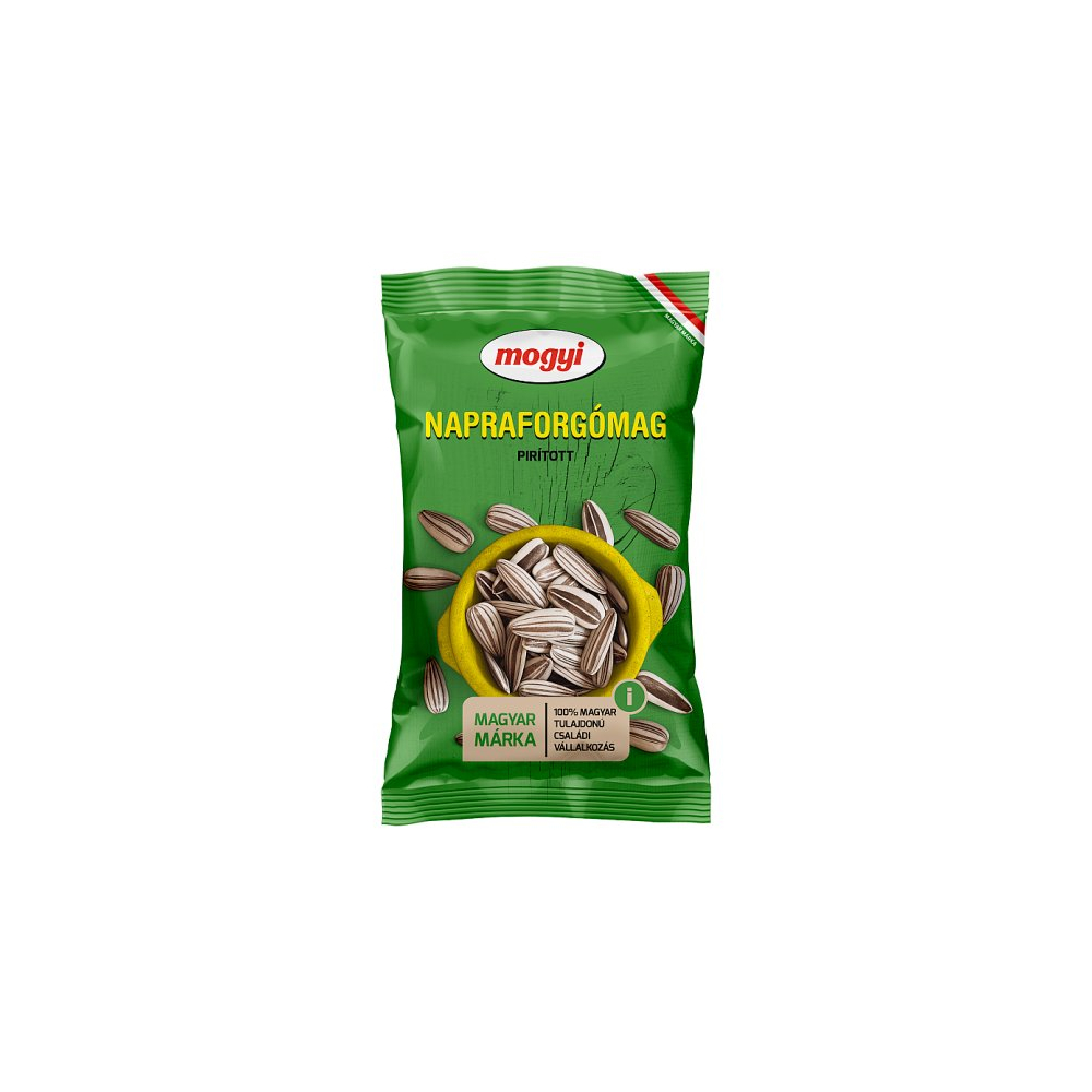 Mogyi Slnečnicové semienka pražené, nesolené 60g