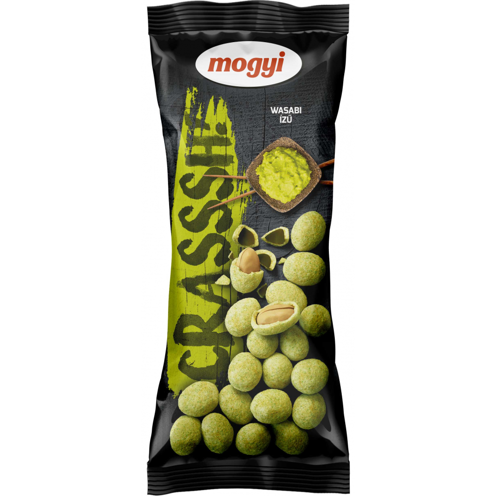 Mogyi Crasssh! Arašídové oriešky v cestíčku - wasabi 60g