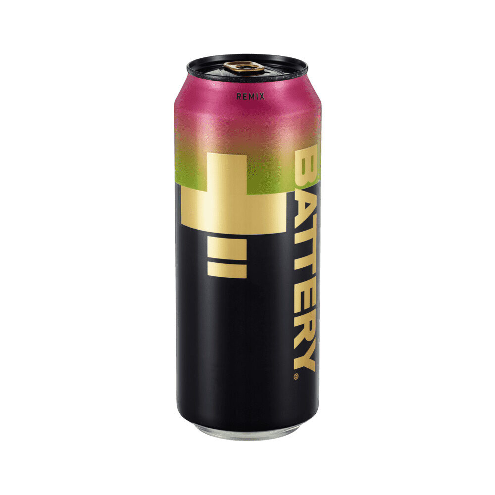 Battery Remix Strawberry Lime energetický nápoj 500ml