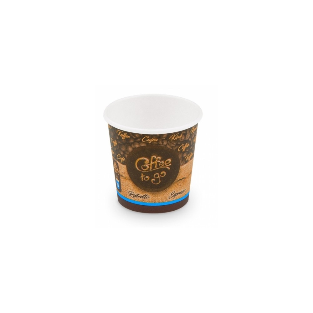 HP76611 Pohár Coffe To Go 110ml 50ks/bal