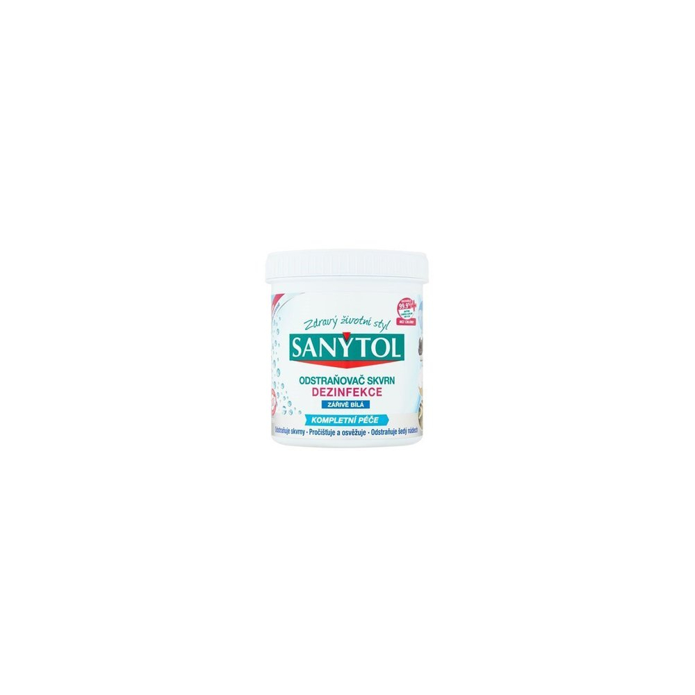 Sanytol dezinfekčný odstraňovač škvŕn biela 450g