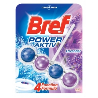 Bref WC Blok Power Aktiv 50g Levandula