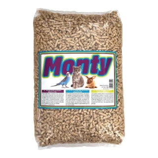 MONTY Drevená podstielka pre hlodavce a vtáky 3,5kg