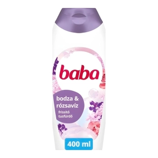 Baba sprchový gél 400ml Baza a Ružová voda