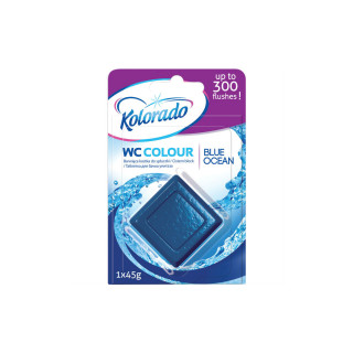 Kolorado WC čistiaca kocka modrý oceán 45g