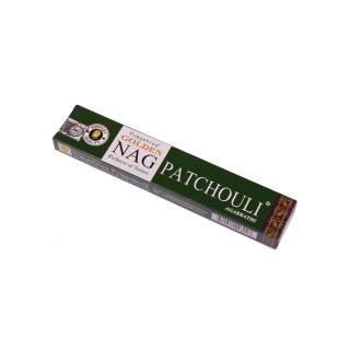 ZENHOME Vonné paličky Golden Nag Patchouli 100% natural 15ks/bal