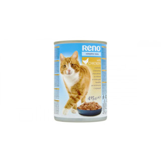 Reno konzerva pre mačky kura 415g