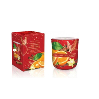 Bartek vonná sviečka v skle 150g Christmas Fruit Garden