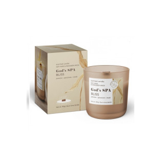 Bartek sviečka s dreveným knotom 150g God´s SPA Harmony