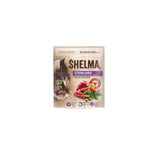 Shelma Granule pre mačky hovädzie 750g