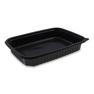 Menu box čierny nedelený 50ks