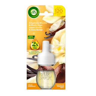 Air Wick náplň 19ml Vanilka a bambucké maslo