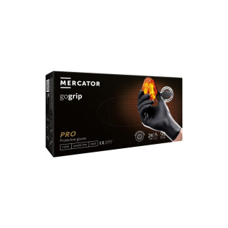 Mercator Nitrilové rukavice Gogrip L 50ks čierne