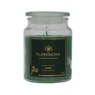 Florencino vonná sviečka v skle 510g Clove