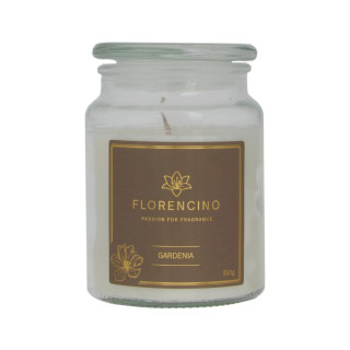 Florencino vonná sviečka v skle 510g Gardenia