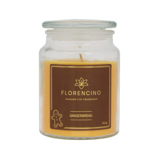 Florencino vonná sviečka v skle 510g Gingerbread