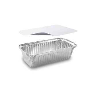 HP Miska (ALU) hranatá 218x114x54mm/900ml+viečko(5ks)