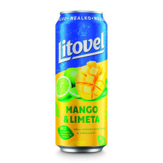 LITOVEL nealko v plech. Mango a Limetka 0,5L