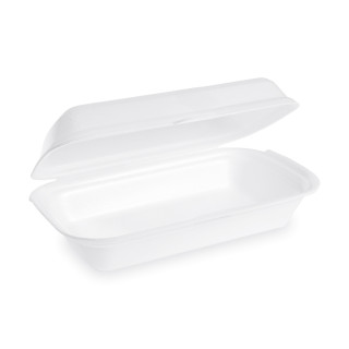 HP Menu box 1/2 (XPS) biely 240x133x75mm/125ks