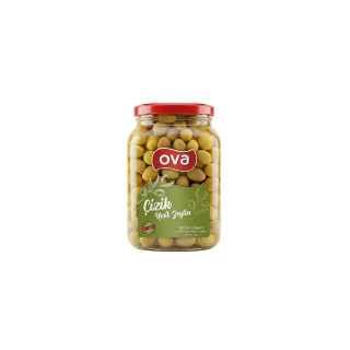 OVA Zelené olivy s kôstkou v slanom náleve 680g