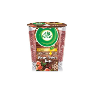 Air Wick sviečka 105g Jantárova ruža