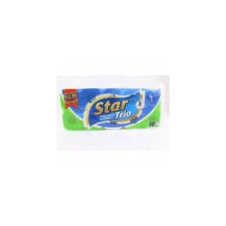Ooops Star Trio Toaletný papier10 rol/3vrstv