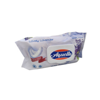 Aquella vlhčené utierky s vôňou levandule 100ks